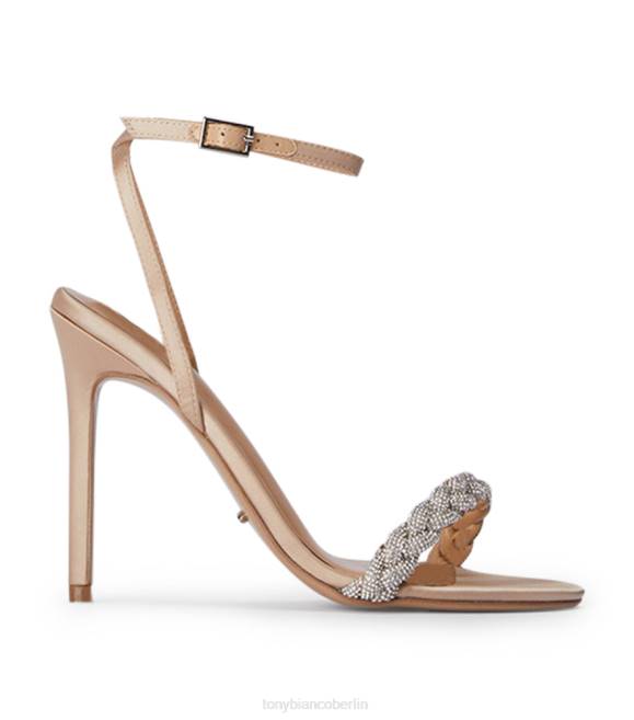 Stöckelschuhe| de Tony Bianco Frauen Kosta-Absätze Nude-Satin 462476